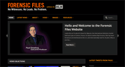 Desktop Screenshot of forensicfiles.com